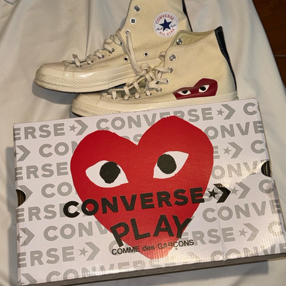 Converse Play Comme des Garçons High-Top Sneakers